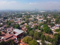 Historic center of Coyoacan in Mexico City, Mexico Royalty Free Stock Photo