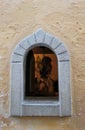 buchette del vino (wine window) in Florence, Italy Royalty Free Stock Photo