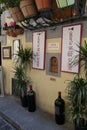 buchette del vino (wine window) in Florence, Italy Royalty Free Stock Photo