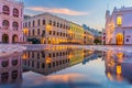 Historic Centre of Macau. Senado Square in China