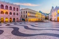 Historic Centre of Macau. Senado Square in China