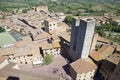 Historic centre of San Gimignano, Tuscany, Italy Royalty Free Stock Photo