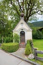 historic chapel Bayrischzell, built in the year 1913 Royalty Free Stock Photo