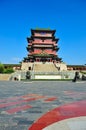 Historic chinese building - Tengwang Pavilion Royalty Free Stock Photo