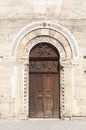 Historic church in Bevagna Royalty Free Stock Photo
