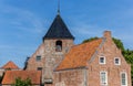 Historic church in the center of Greetsiel Royalty Free Stock Photo