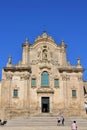 historic church, large facade, stairs leading to the church