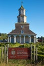 Historic Church of Nercon on ChiloÃÂ© Island