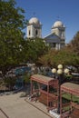 Historic church in Pica in the Atacama Desert Royalty Free Stock Photo