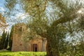 Church Pieve di Corsignano Pienza Tuscany Italy