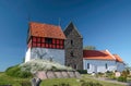 Historic church Ruts Kirke on Bornholm