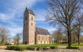 Historic church of small town Vledder