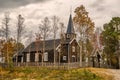 Historic church in Somadal, Hedmark, Norway