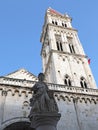 Historic Church and Bell Tower, Split Castle, Croatia Royalty Free Stock Photo