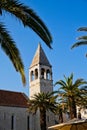 Historic Church and Bell Tower, Split Castle, Croatia Royalty Free Stock Photo