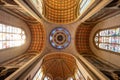 Historic church Stichting Oosterkerk or St. Anthony Church with elegant ceiling in Hoorn, Netherlands