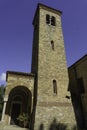 Historic church at Tabiano, Parma province Royalty Free Stock Photo