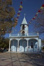 Historic church in Huayca in the Atacama Desert Royalty Free Stock Photo