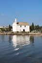 Church of Ypapanti, Gouvia, Corfu, Greece Royalty Free Stock Photo