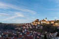 Historic city of Altensteig in the Black forrest in Germany Royalty Free Stock Photo