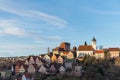 Historic city of Altensteig in the Black forrest in Germany Royalty Free Stock Photo