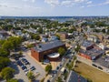 East Providence city aerial view, Rhode Island, USA Royalty Free Stock Photo