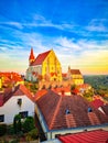 Historic city center, CzechRepublic Royalty Free Stock Photo