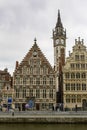 Historic city center, Gent Royalty Free Stock Photo