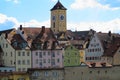 Historic cityscape Regensburg Royalty Free Stock Photo