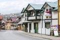 Historic city centre of Szczawnica, XIX century wooden architec