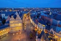 Historic city of downtown Ghent, cityscape of Belgium Royalty Free Stock Photo