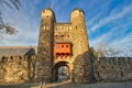 Historic city gate of Maastricht, Holland Royalty Free Stock Photo