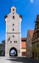 Historic city gate of Noerdlingen Royalty Free Stock Photo