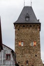 Historic city gate Werther Tor in Bad Muenstereifel Royalty Free Stock Photo