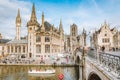 Historic city of Ghent, Flanders, Belgium