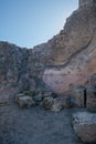 Ruins of Pompeii, buried Roman city near Naples