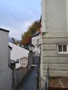 Historic city of Salzburg in fall, Austria Royalty Free Stock Photo