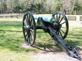 Historic Civil War cannon at Chickamauga Battlefield.