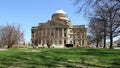 Luzerne County Courthouse, garden view, Wilkes-Barre, PA Royalty Free Stock Photo