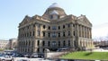 Luzerne County Courthouse, western corner elevation, Wilkes-Barre, PA Royalty Free Stock Photo
