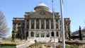Luzerne County Courthouse, western side view, Wilkes-Barre, PA Royalty Free Stock Photo
