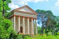 The classicist parish church of Saint Marcelin in Rogalin, Poland Royalty Free Stock Photo