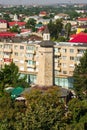 The historic clock tower of Giurgiu city