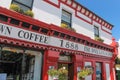 Historic coffee house on Valentia Iceland Royalty Free Stock Photo