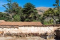 Historic Colonial Hacienda in Peru Royalty Free Stock Photo
