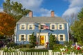 Historic building in New Castle in New Hampshire, USA