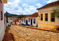 Historic colonial town of Tiradentes in the state of Minas Gerais in Brazil Royalty Free Stock Photo