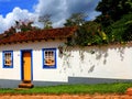 Historic colonial town of Tiradentes in the state of Minas Gerais in Brazil Royalty Free Stock Photo