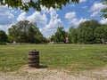 Historic Colonial Williamsburg where the earliest European settlers started their first colony in Virginia