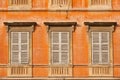 Historic colorful building in Modena